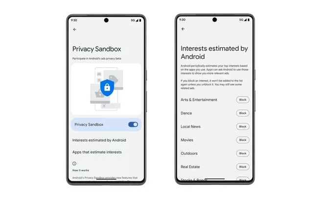 Google Privacy Sandbox op Android