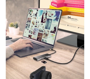 j5create JCD393-N 4K60 Elite USB-C® 10 Gbps Mini Dock