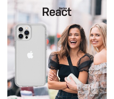 Otterbox React Series voor Apple iPhone 12 Pro Max, transparant - Geen retailverpakking