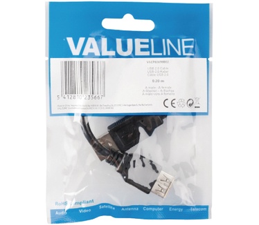 ValueLine 0.2m, USB 2.0
