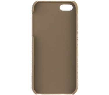 Guess 4G Uptown Hard Case voor Apple iPhone 7 (4.7") - Bruin Champagne