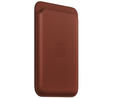 Apple Leren kaarthouder met MagSafe voor iPhone - Omber