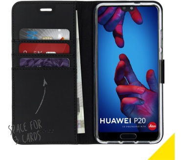 Accezz Wallet Softcase Bookcase Huawei P20 (P20) Zwart