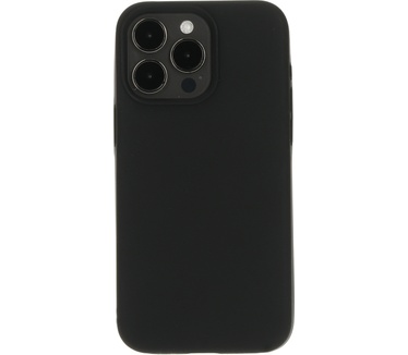 Mobiparts Silicone Cover Apple iPhone 15 Pro Max Black (Magsafe Compatible)