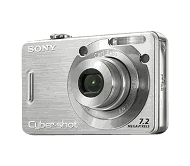 Sony Cybershot DSC-W55  Zilver