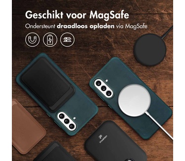 Accezz Vintage Leather Magsafe Backcover
