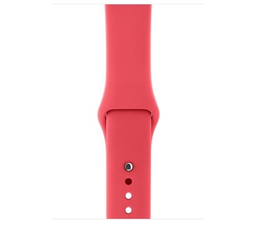 Apple 42mm Red Raspberry Sport Band ? S/M & M/L