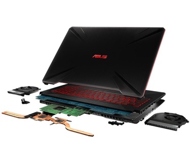 Asus TUF Gaming FX504GM Gaming FX504GM-E4219T-BE Azerty