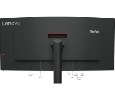 Lenovo ThinkVision T34w-30 (zonder webcam) Zwart