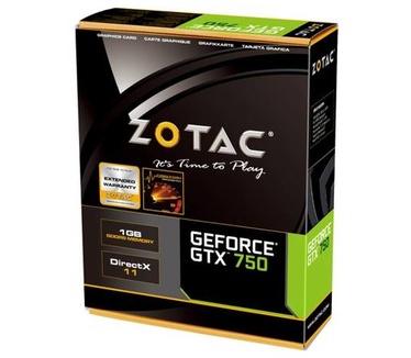 Zotac GeForce GTX 750 1GB GDDR5 (ZT-70706-10M)
