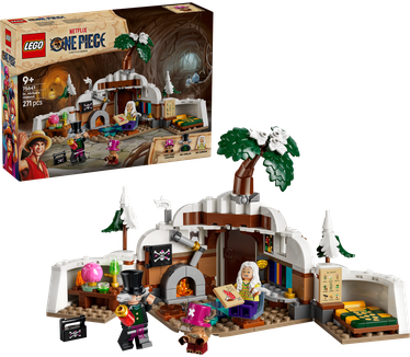 LEGO One Piece De schuilplaats van Dr. Hiriluk