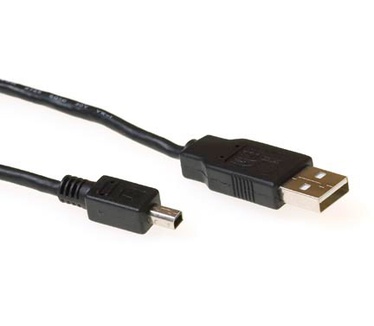ACT USB 2.0 aansluitkabel USB A male - USB mini B male