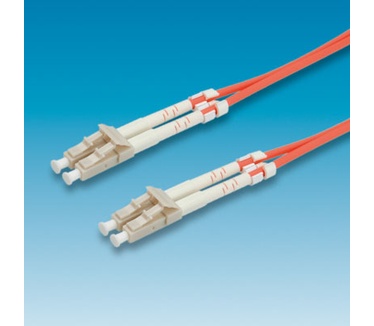 Roline FO cable 62.5/125µm, LC/LC, Orange, 2m