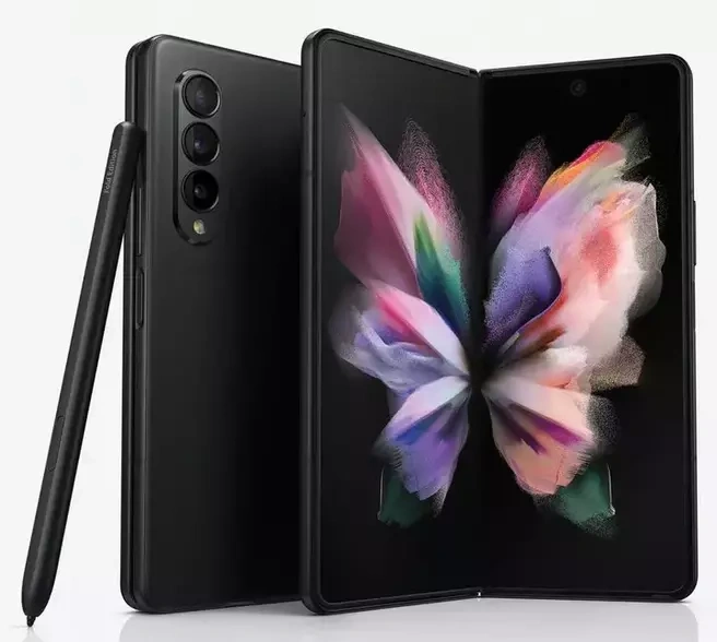 Uitgelekte afbeelding van de Galaxy Fold3. Beeld: EvLeaks