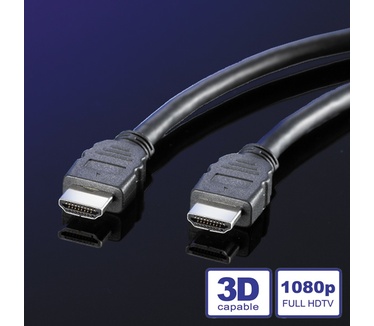 Roline HDMI High Speed kabel met Ethernet M-M, LSOH 5,0m