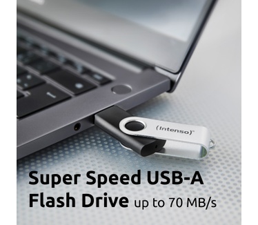Intenso USB 32GB OFFICE LINE 3.2 Gen1 Silver-Black