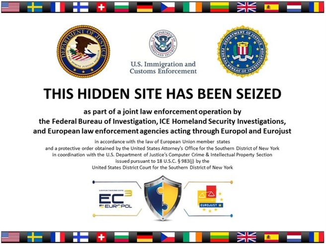 Silk Road 2.0 seized