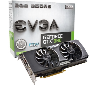 EVGA GeForce GTX 960 FTW ACX 2.0+