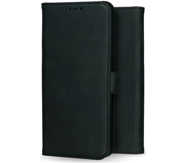 Rosso Deluxe Apple iPhone 11 Pro Hoesje Echt Leer Book Case Zwart (iPhone 11 Pro) Zwart