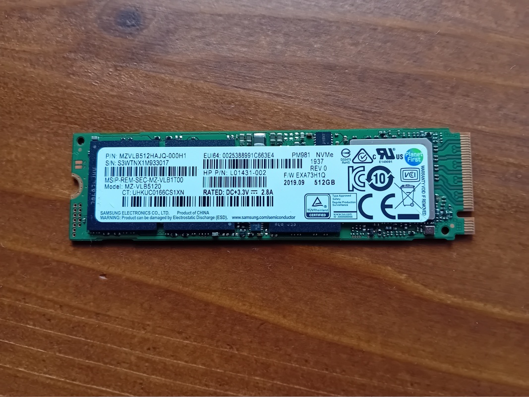 Samsung PM981 512GB NVMe PCIe 3 aangeboden - Vraag & Aanbod - Tweakers