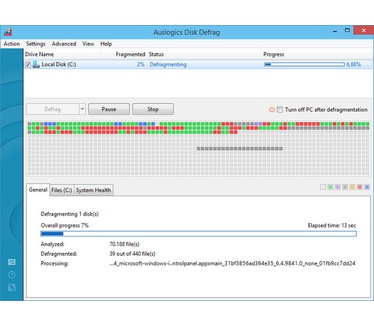 Auslogics Disk Defrag