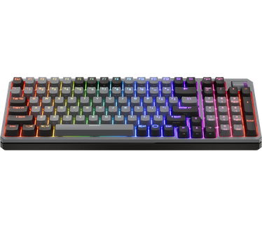 Cooler Master MK770, Kailh Box V2 White, Azerty BE, Grijs