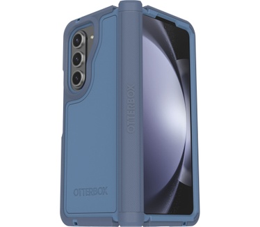 Otterbox Defender XT Series voor Galaxy Z Fold5, Baby Blue Jeans (Blue)