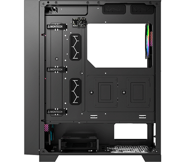 Montech AIR 1000 Premium Midi Tower Tempered Glass Zwart