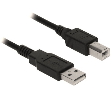 Ewent OEM USB 2.0 High Speed Aansluitkabel 3 Meter, Zwart