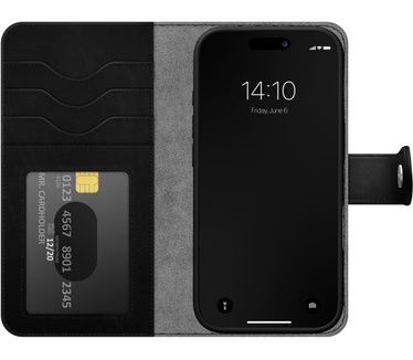 iDeal of Sweden Magneet Portemonnee+ iPhone 17 Pro Zwart