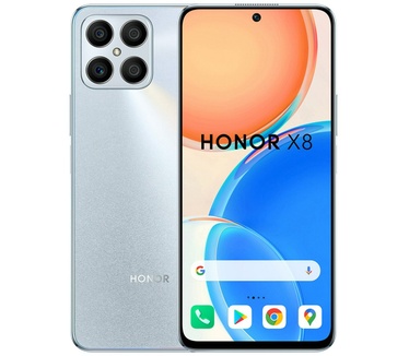 Honor X8 Zilver