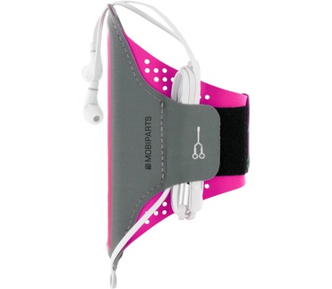 Mobiparts Comfort Fit Sport Armband Samsung Galaxy S8 Neon Pink