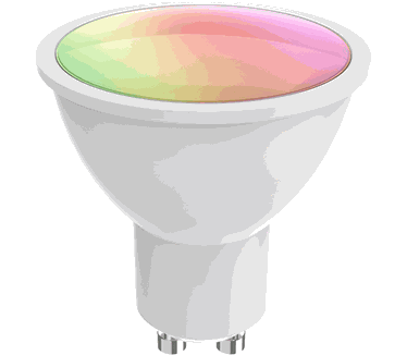 Woox R9076 Smart RGB Spot [WiFi, GU10, CCT, Google Assistant & Amazon Alexa] (R9076)