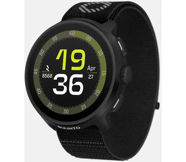 Suunto Run, Zwart (Geel, Grijs, Groen, Zwart)