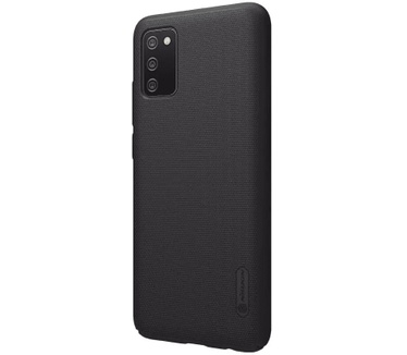 Nillkin Frosted Shield Hard Case - Samsung Galaxy A02s Zwart