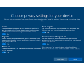 Windows 10 Creators Update Privacy