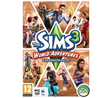 Packshot voor De Sims 3: Wereldavonturen