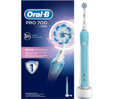 Oral-B Pro 700 Sensi Ultrathin Elektrische Tandenborstel Powered By Braun