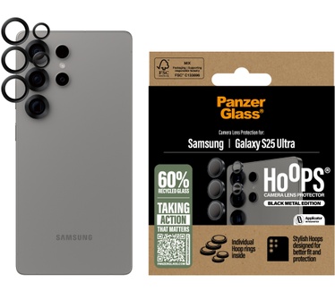 PanzerGlass Hoops® Black Lens Protector Samsung Galaxy S25 Ultra