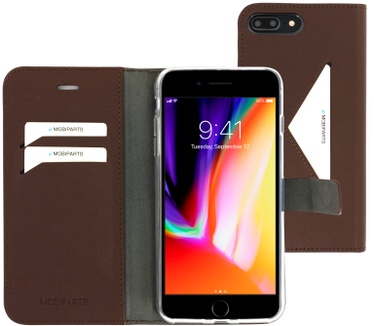 Mobiparts Classic Wallet Case Apple iPhone 7 Plus, iPhone 8 Plus Brown
