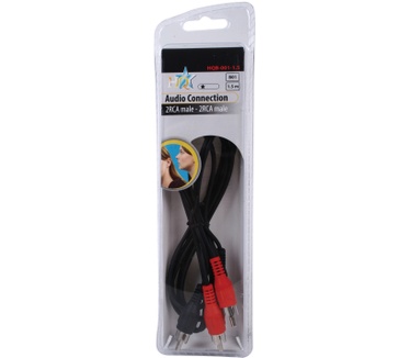 HQ Products RCA/RCA, 1.5m