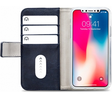 Mobilize Classic Gelly BookCase - iPhone X/XS (5.8'') - Blauw  Blauw