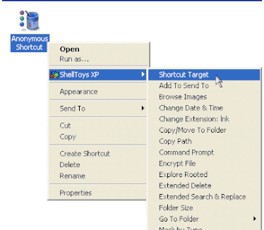 ShellToys XP screenie