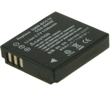 2-Power Digital Camera Battery 3.7v 1050mAh