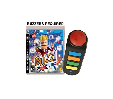 Buzz Quiz TV - Special Edition + 4 Buzzers, PlayStation 3