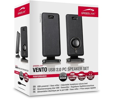 Speedlink Vento USB 2.0 PC Speaker Set