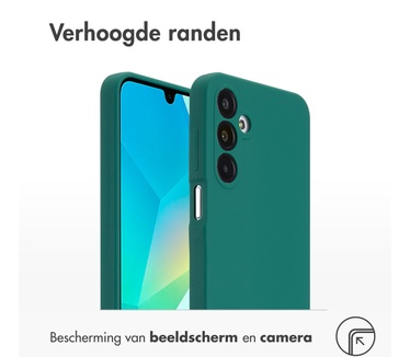Accezz Liquid Silicone Backcover Samsung Galaxy A16 5G - Forest Green