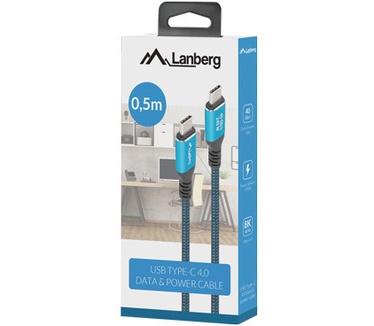 Lanberg CA-CMCM-44CU-0005-BK