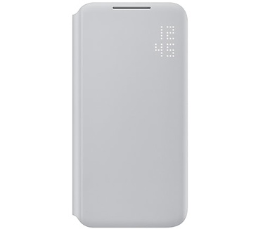 Samsung Galaxy S22 (S901) - LED Wallet Case (Galaxy S22) Grijs