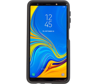 Mobiparts Rugged Tough Grip Case Samsung Galaxy A7 (2018) Black